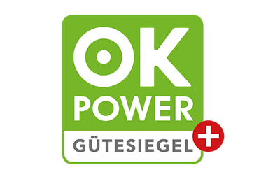 Ok-Power+ Gütesiegel